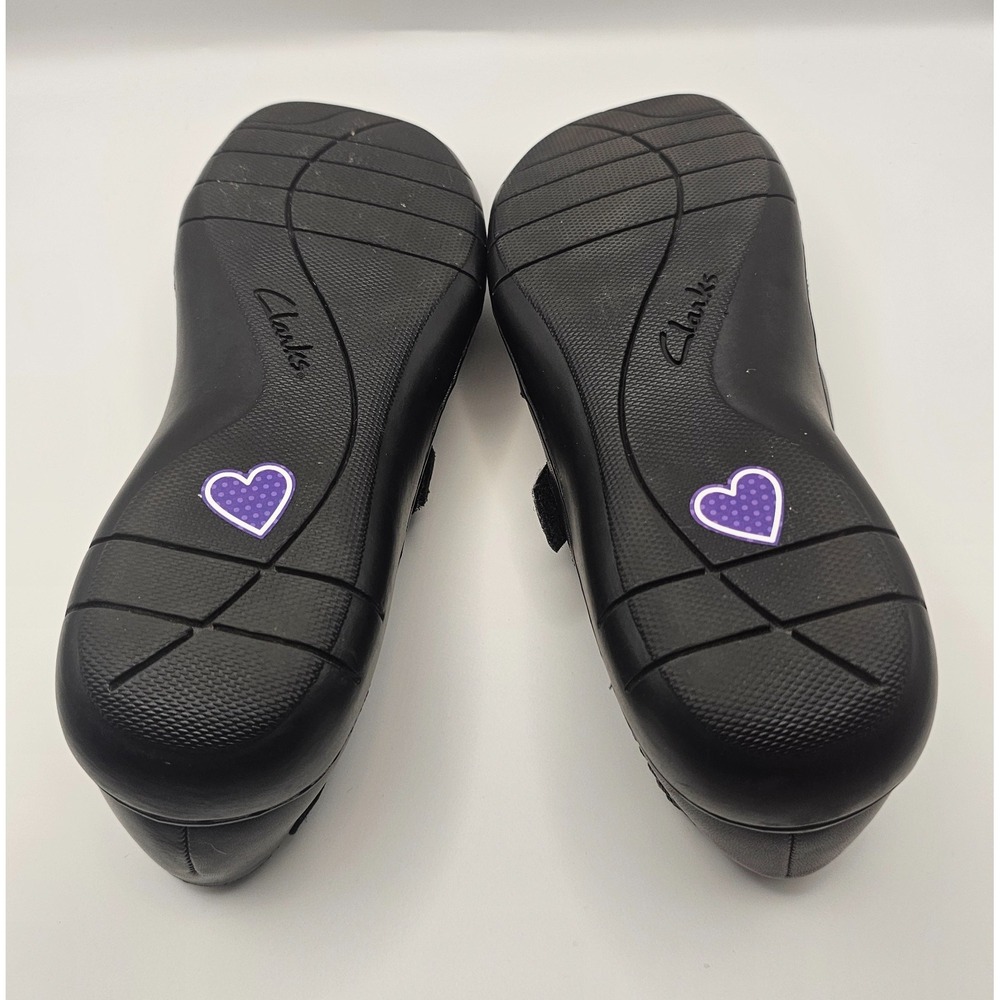 Clarks Bendables Women's Black Leather Mary Jane Comfort Shoes Size 7.5 - Picture 7 of 11